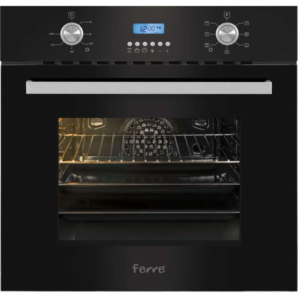 Ferre 7002 Siyah Dijital Turbo Ankastre Fırın Fırınlar Fiyatı