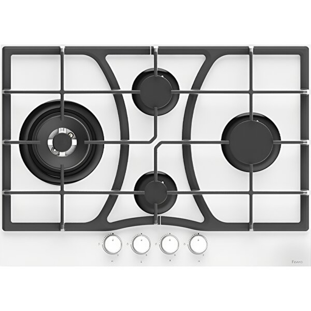 Ferre BF086 Beyaz Wok Gözlü Döküm Izgaralı 70 Cm (Geniş) Ankastre Cam Ocak - Doğalgaz/Lpg Dönüşümlü - Doğalgaz Ocaklar Fiyatı