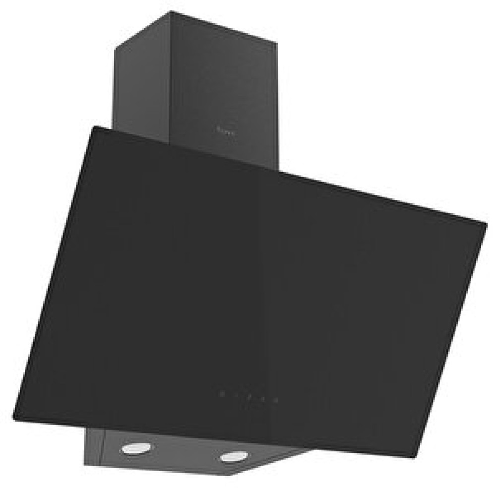 Ferre D077 Flowart Seri̇si̇ Tek Cam Dokunmati̇k 60 Cm Si̇yah Davlumbaz-500m3 Davlumbazlar Fiyatı