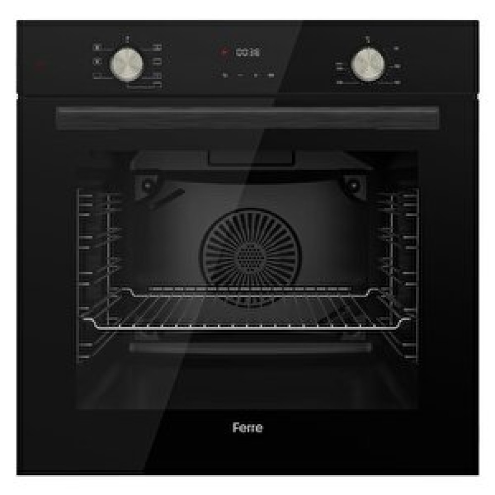 Ferre Qms63cs Flowart Seri̇si̇ Si̇yah Ankastre Firin (0+7 Konum) Ankastre Fırınlar Fiyatı