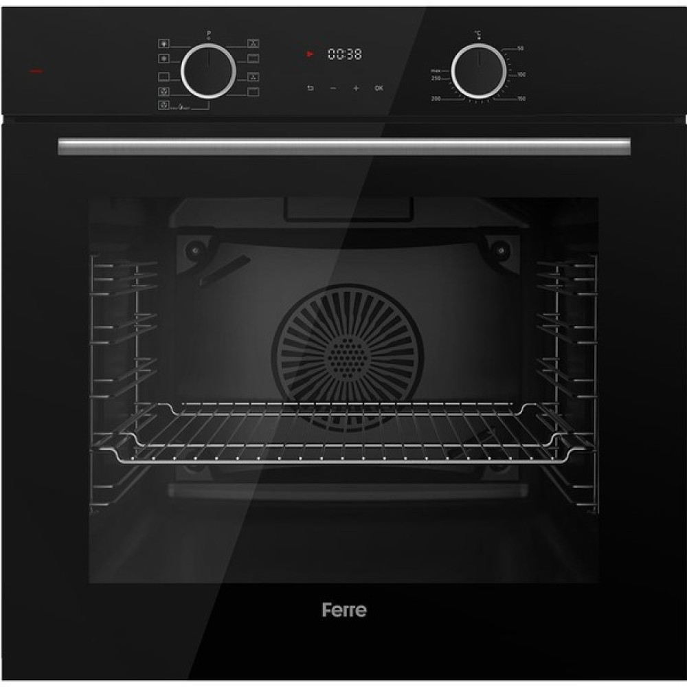 Ferre XE63CS Fryart Siyah Ankastre Fırın (0+9 Konum) Fırınlar Fiyatı