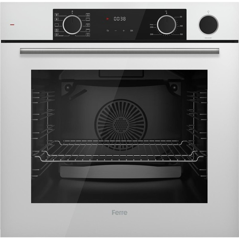 Ferre XE64CB Steamart&fryart Serisi Buharlı Pişirme Beyaz Ankastre Fırın (0+10 Konum) Fırınlar Fiyatı