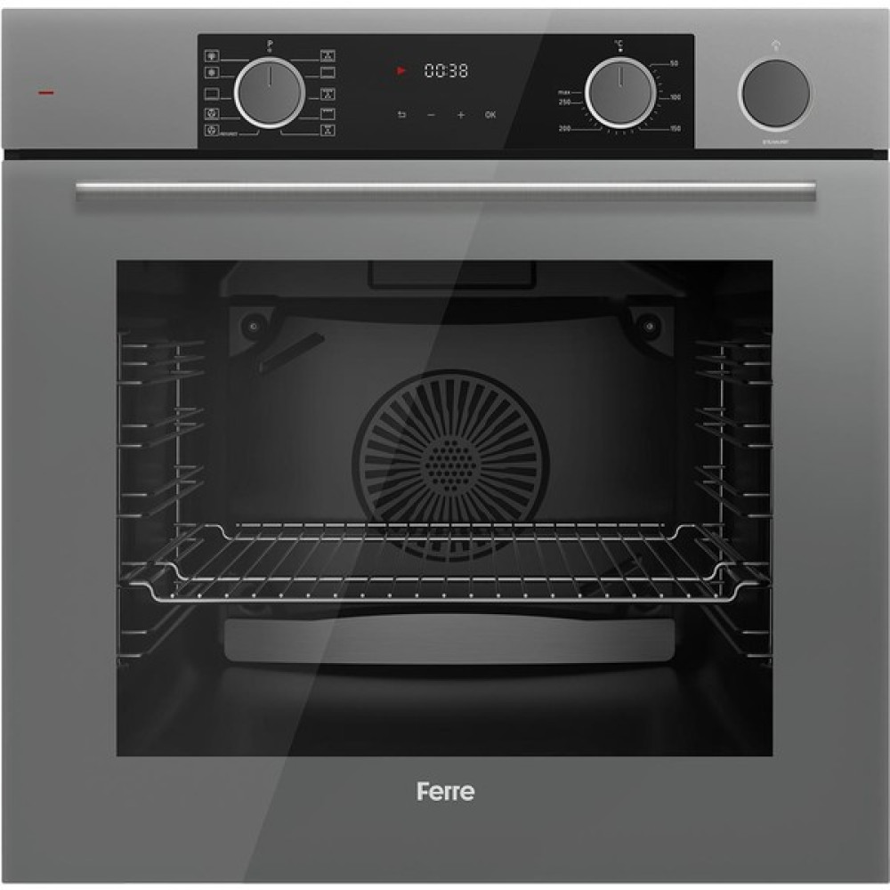 Ferre XE64CPR Steamart&fryart Serisi Buharlı Pişirme Gri Ankastre Fırın (0+10 Konum) Fırınlar Fiyatı