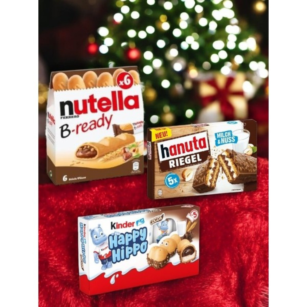 Ferrero 3'lü İthal Yılbaşına Özel Paket - 1 Adet Çikolata ve Gofret Fiyatı