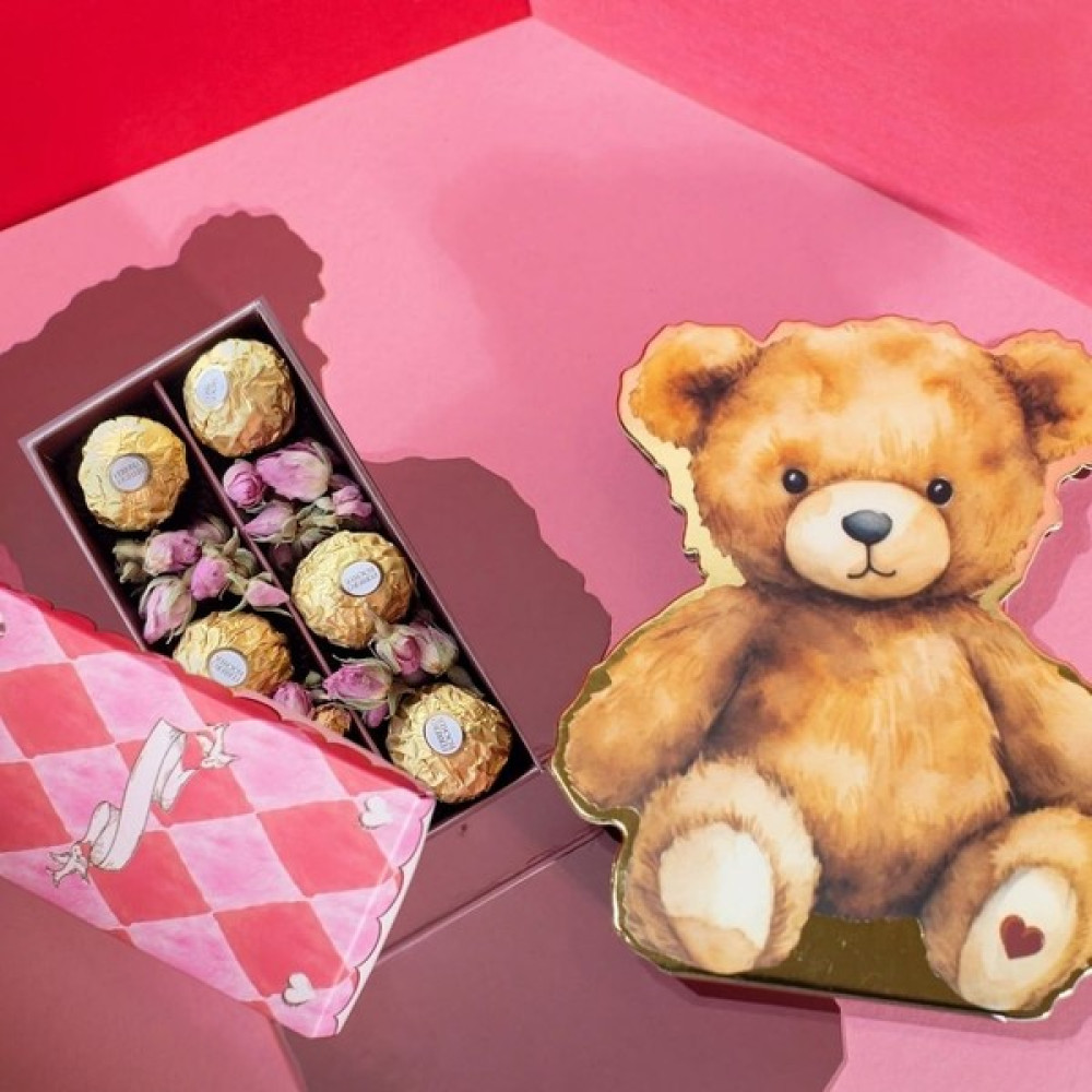Ferrero Rocher Sevgililer Günü Çikolatası & Yenilebilir Çiçekler Diğer Fiyatı