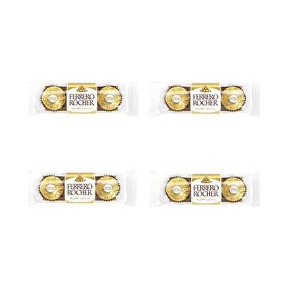 Ferrero Rocher T3 Fındıklı Çikolata 37,5 gr x 4 Adet Çikolata ve Gofret Fiyatı