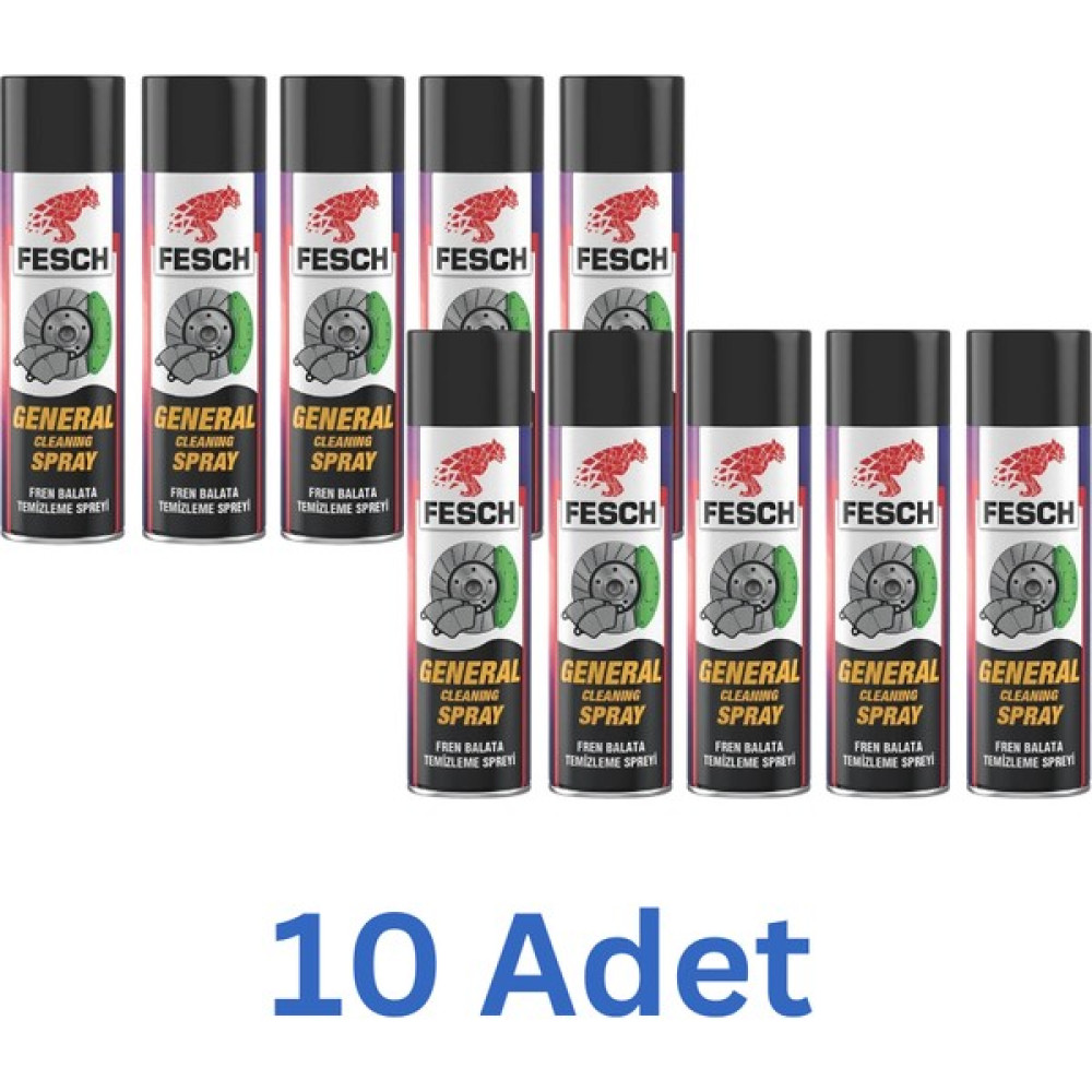 Fesch Fren Balata Sprey 500 ml - 10 Adet Oto Boyaları Fiyatı
