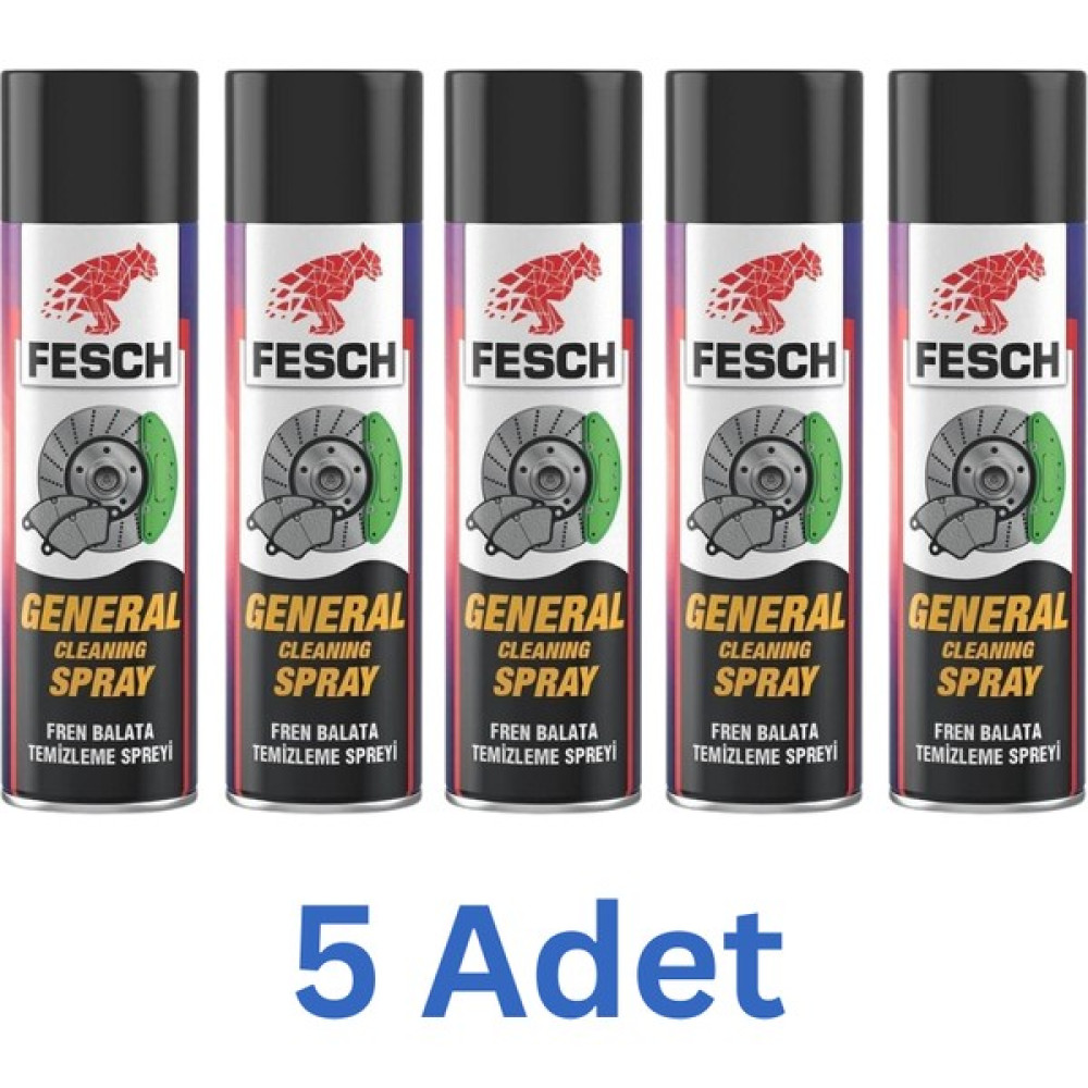 Fesch Fren Balata Sprey 500 ml - 5 Adet Bakım Spreyleri Fiyatı