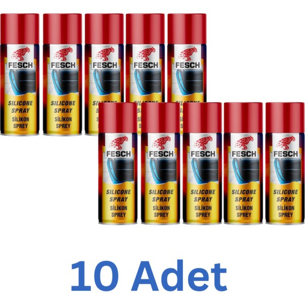 Fesch Silikon Sprey 400 ml - 10 Adet Oto Boyaları Fiyatı