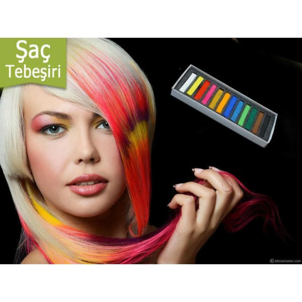 Feyyazz Temporary Saç Tebeşiri Hair Chalk (12 Parça) Saç Boyası Fiyatı