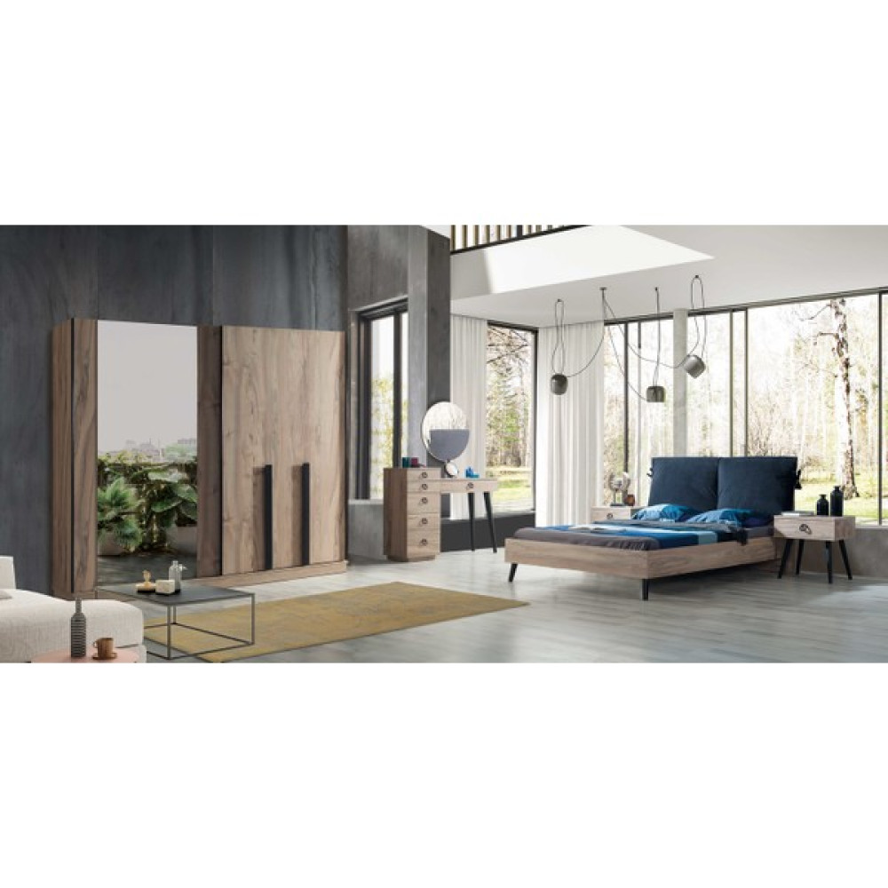Feyza Mobilya Premium Sürgülü Yatak Odası Takımı Yatak Odası Takımı / Seti Fiyatı