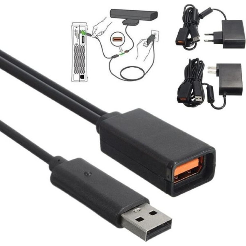 Feza Microsoft Xbox 360 Kinect Sensörü Güç Adaptörü USB Xbox Oyun Kolu ve Aksesuarları Fiyatı