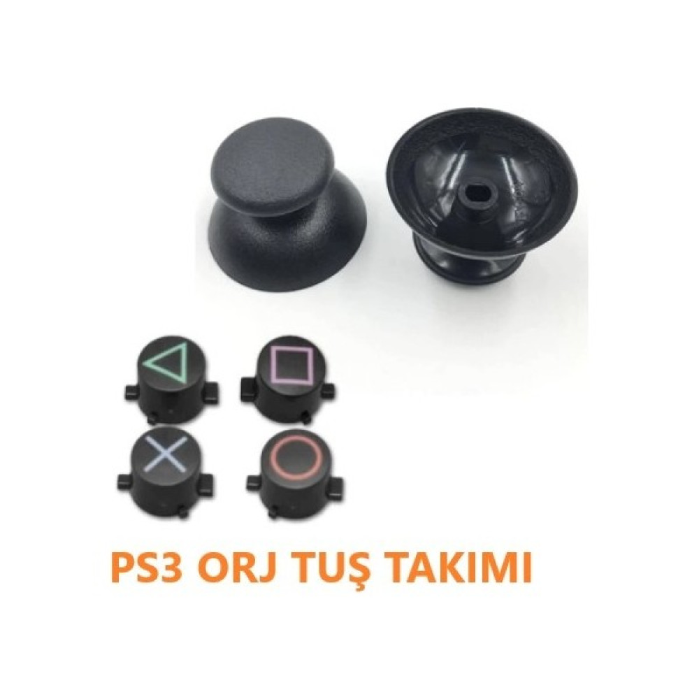 Feza Ps3 Orj Tuş Takımı Yön Tuşu ve 2 Adet Analog Başlığı PlayStation 2 - 3 Oyunları Fiyatı
