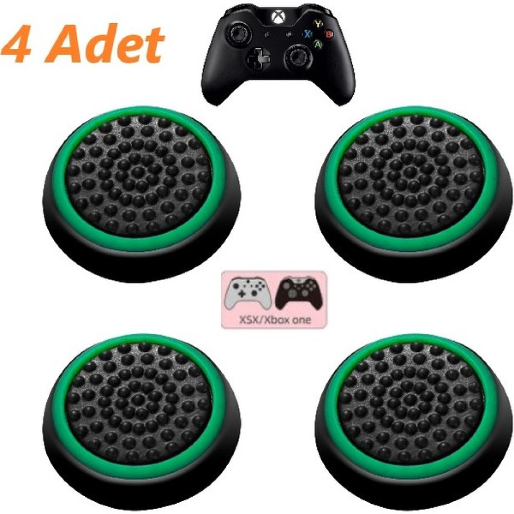 Feza Xbox Wireless Controller 2 Çift Tırtıklı Analog Başlığı Yeşil Xbox Oyun Kolu ve Aksesuarları Fiyatı