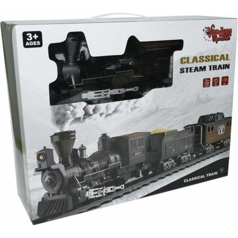 FF-1613A Işıklı ve Sesli Classic Buharlı Tren - Vardem Oyuncak Oyuncak Araç Fiyatı
