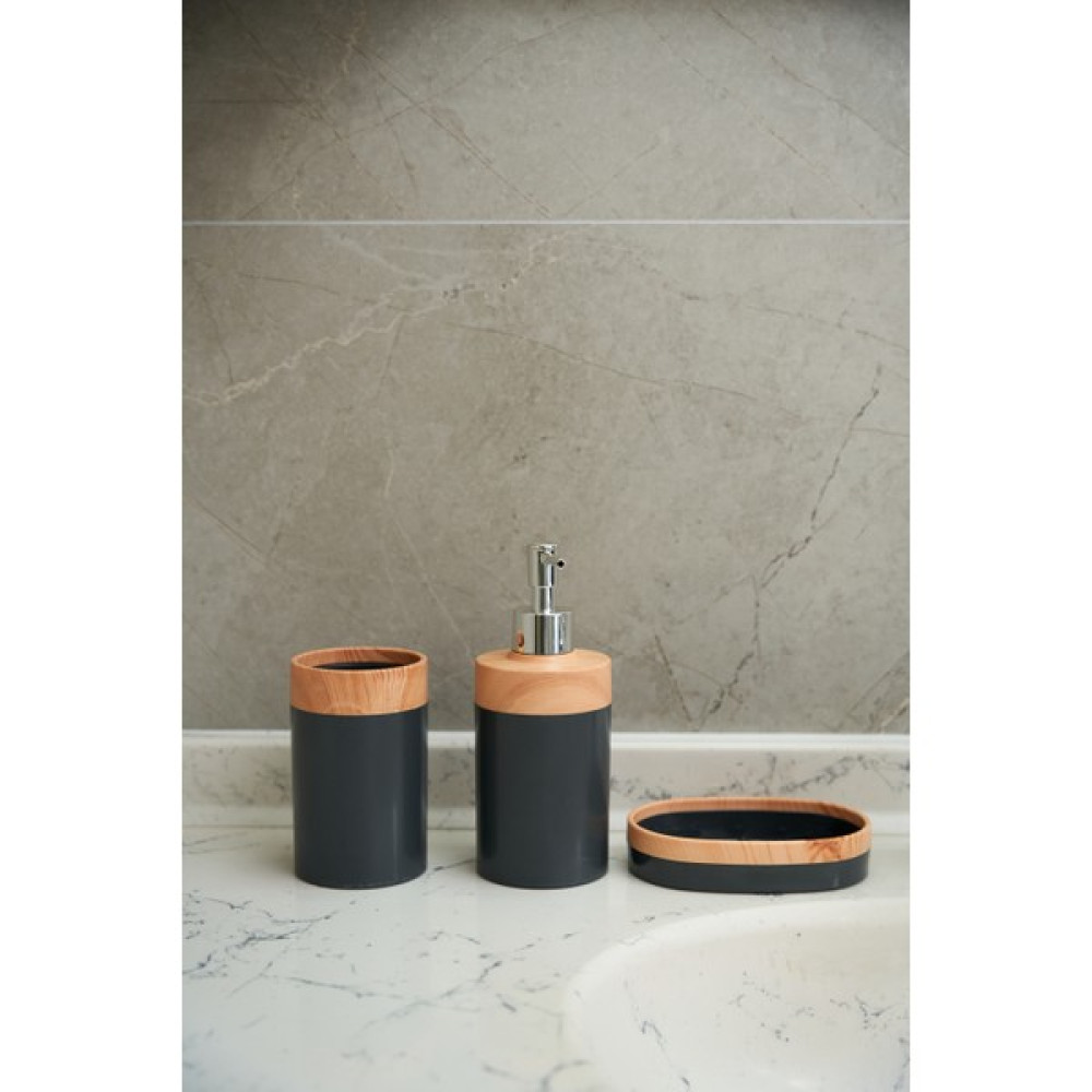 FH finehome Seri 3 Parça Banyo Seti Siyah Banyo Aksesuarları Fiyatı