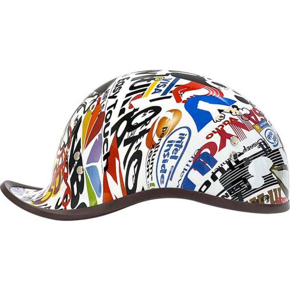 FHJMT Retro Motosiklet Yarım Kask Erkek Yaz Harley Kask Elektrikli Araç Baret (Yurt Dışından) - Kamuflaj - 3XL Motorsiklet Kaskları Fiyatı