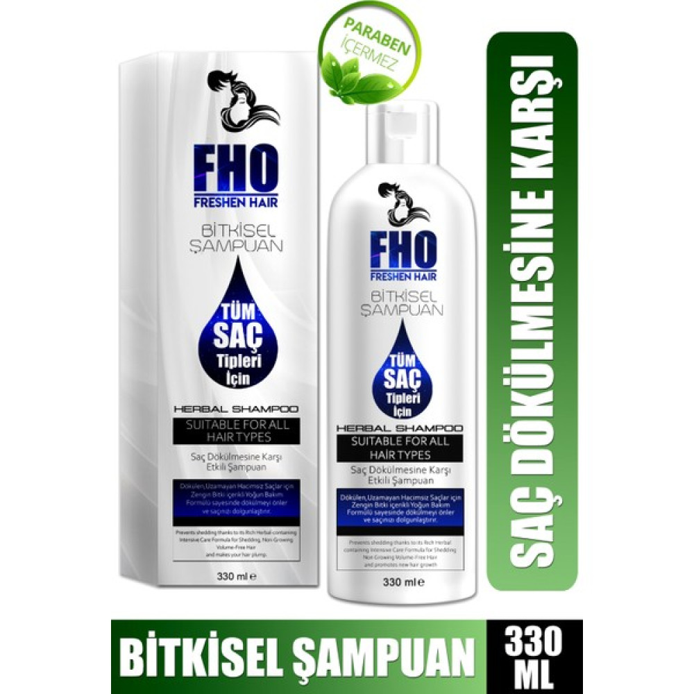 FHO Freshen Hair Dökülme Karşıtı Bitkisel Şampuan 330 ml Şampuan ve Saç Kremi Fiyatı