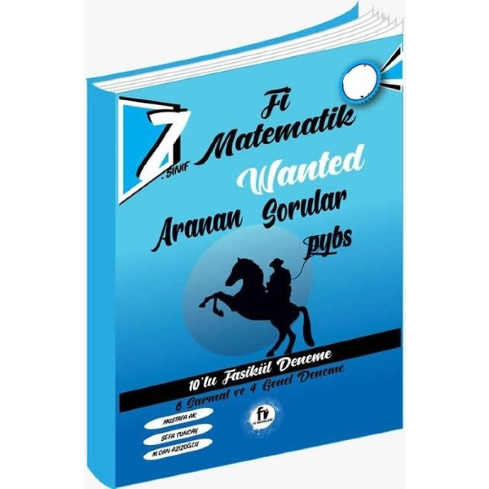 Fi Yayınları 7. Sınıf Matematik Deneme Wanted Pybs Matematik Fiyatı