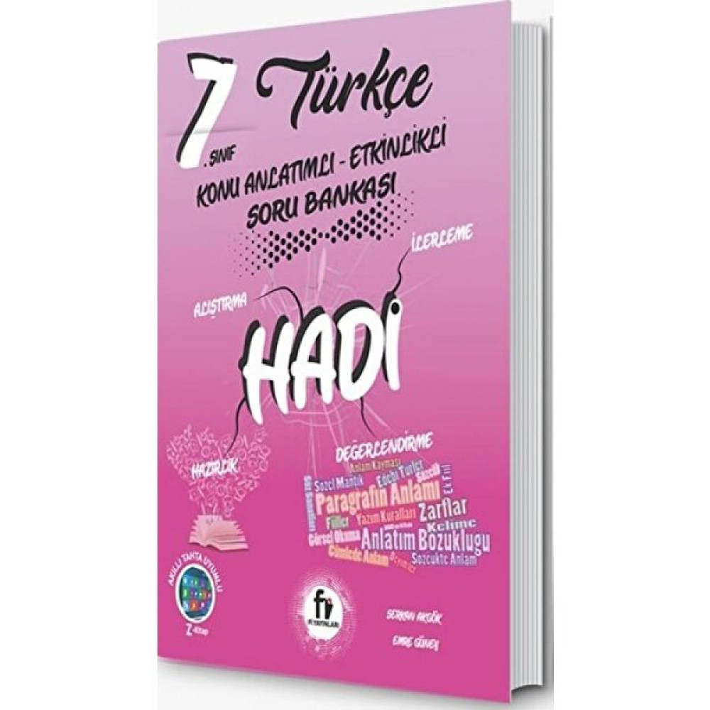Fi Yayınları Fi 7.sınıf Hadi Türkçe Konu Anlatımlı Etkinlikli Soru Bankası Kaynak Kitapları Fiyatı