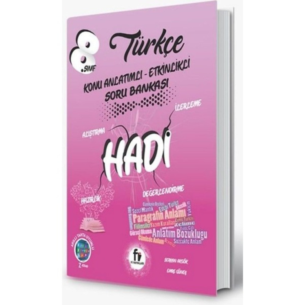 Fi Yayınları Fi 8.sınıf Hadi Türkçe Konu Anlatımlı Etkinlikli Soru Bankası Kaynak Kitapları Fiyatı