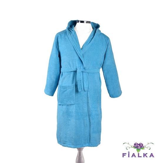 Fialka 17-18 Yaş Turkuaz Genç Bornoz