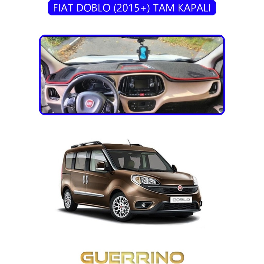 Fıat Doblo 2015+ Tam Kapalıtorpido Koruma Halısı Mavi Kenar Salon Halısı Fiyatı