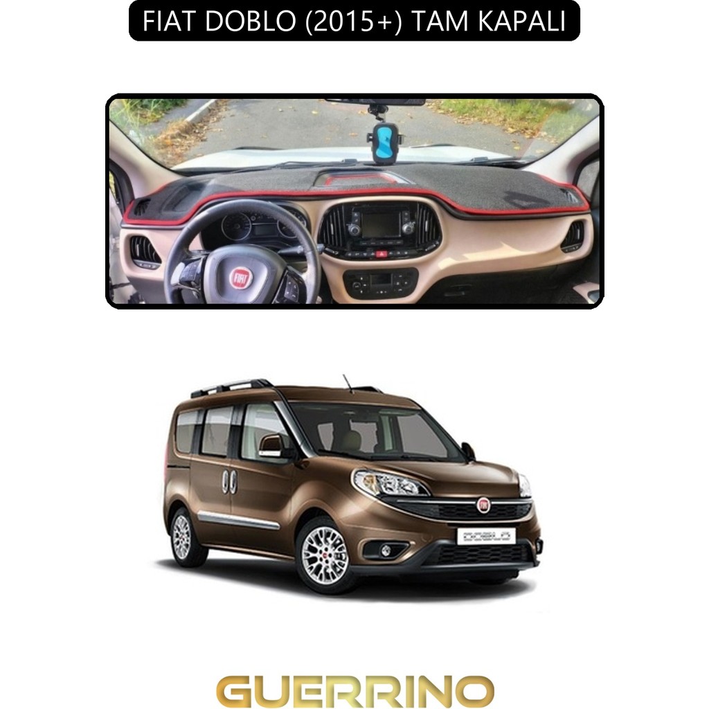 Fıat Doblo 2015+ Tam Kapalıtorpido Koruma Halısı Siyah Kenar Salon Halısı Fiyatı