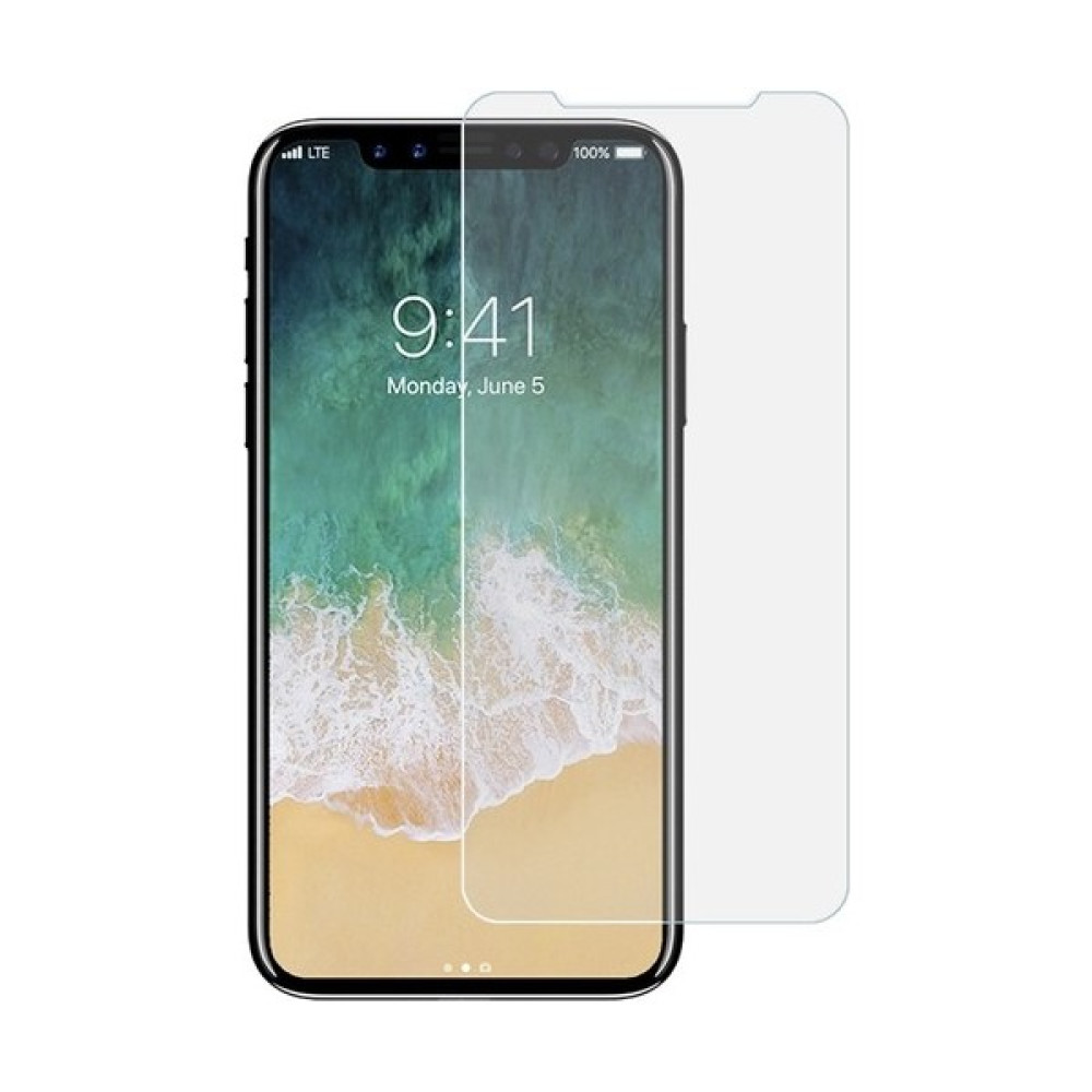 Fibaks Apple iPhone X/xs Ekran Koruyucu Kısa Temperli Sert Cam 9H Kırılamz Cam Koruma Maxi - Şeffaf - iP X Cep Telefonu Ekran Koruyucusu Fiyatı