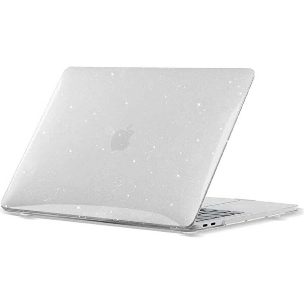 Fibaks Apple Macbook Air 13.3 Air M1 2020 Kılıf A1932 - A2174 - A2337 Simli Parlak Şeffaf Yıldızlı Transparan Kapak Tablet Pc Aksesuarları Fiyatı