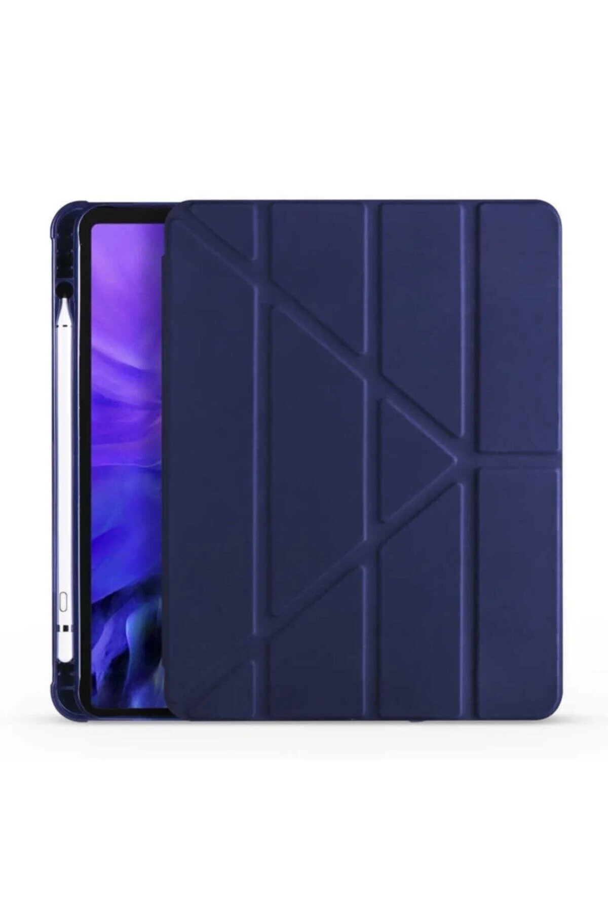 Fibaks İpad Air 11 10.9 Inç Air 4 5 6 2020 2022 2024 Kılıf Katlanır Kalem Bölmeli Uyku Modlu Kapak" Tablet Kılıfı Fiyatı