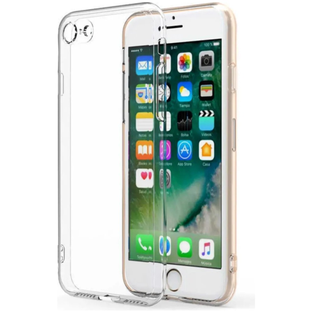 Fibaks iPhone SE Kılıf 3D kamera Korumalı Şeffaf Yumuşak Süper Silikon Kapak - iPhone SE 2022 Cep Telefonu Kılıfı Fiyatı