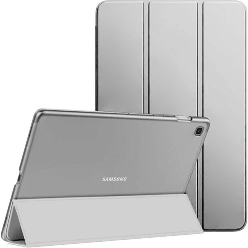 Fibaks Samsung Galaxy Tab A9 SM-X110 Uyumlu Smart Kapak Katlanabilir Koruyucu Uyku Modlu Tablet Kılıfı - Glx A9 - Gri Tablet Kılıfı Fiyatı