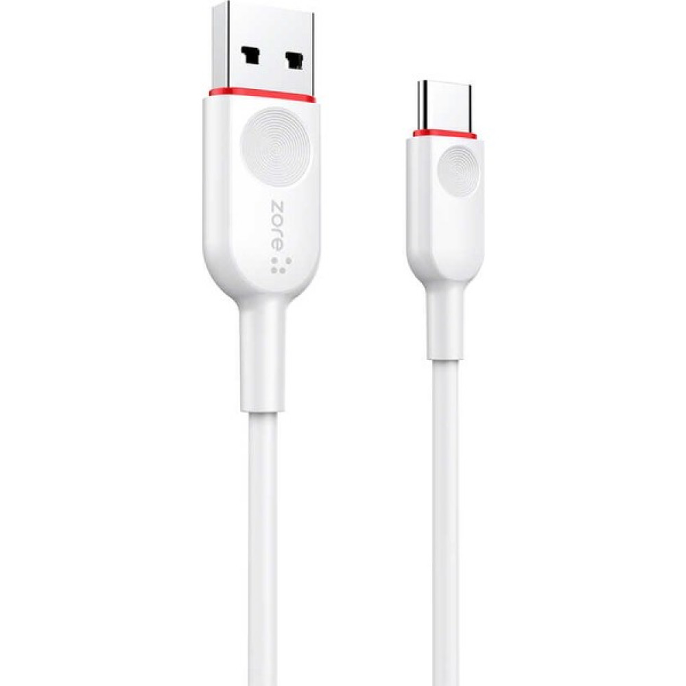 Fibaks Samsung Xiaomi Huawei Oppo Uyumlu Type-C USB Şarj Aleti Cihazı Hızlı Şarj Kablosu 1.2 Metre - Beyaz Cep Telefonu Şarj Cihazı Fiyatı