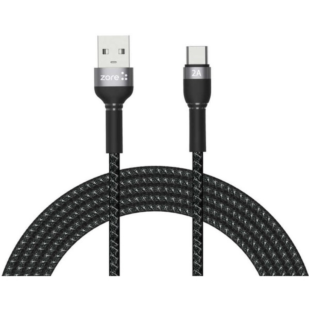 Fibaks Samsung Xiaomi Huawei Oppo Uyumlu Type-C USB Şarj Aleti Cihazı Hızlı Şarj Kablosu 3 Metre 2.0A - Siyah Cep Telefonu Şarj Cihazı Fiyatı