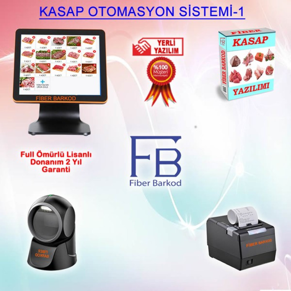 Fiber Barkod Kasap Barkod Sistemi- 1 / Fiber Barkod - İ5 Oto Boyaları Fiyatı