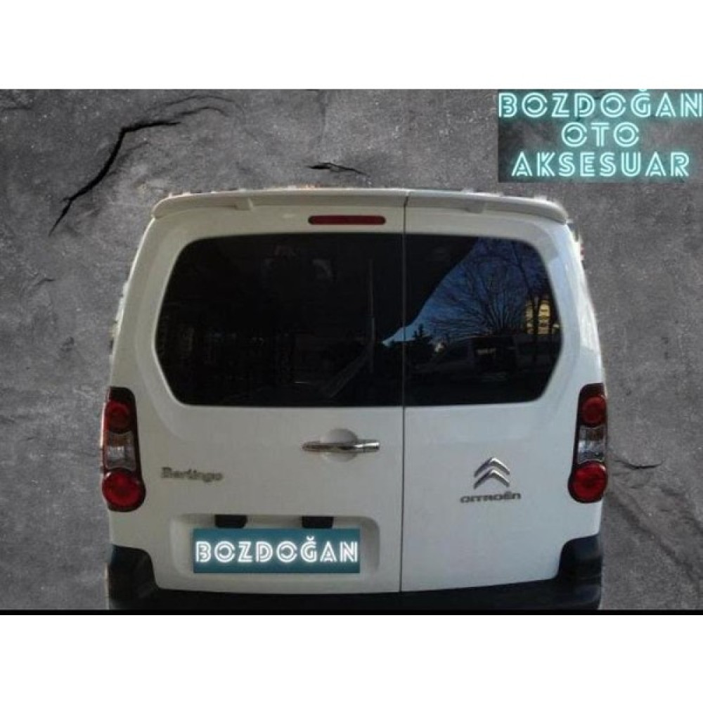 Fiber Citroen Berlingo 2009- Çift Kapı Astarlı Spoiler Tuning - Modifiye Fiyatı