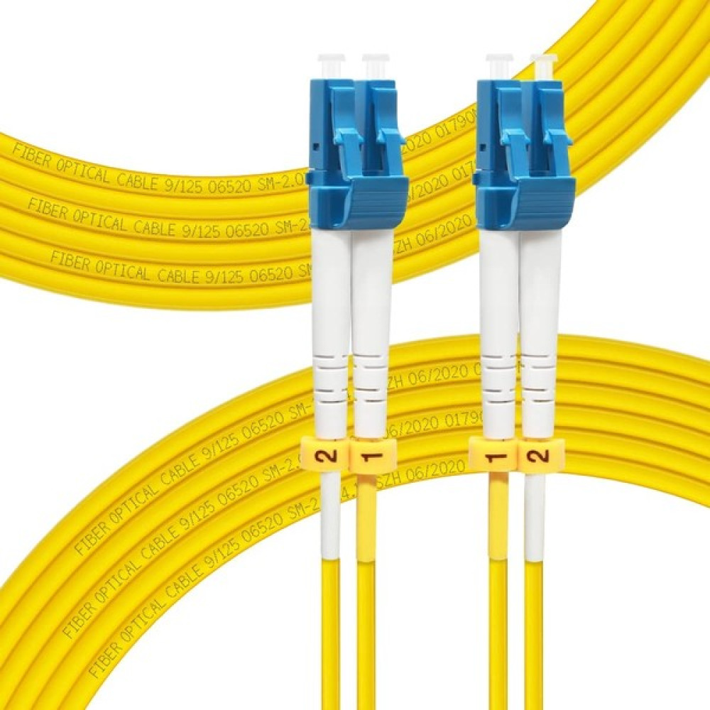 Fiber Optik Patch Kablo Lc-Lc Patchcord Duplex 2.0mm 9/125(OS2) Single MODE10 Metre Network Aksesuarları Fiyatı