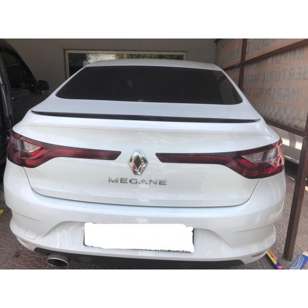 Fiber Renault Megan 4 Siyah Spoyler (Sry) Oto Boyaları Fiyatı