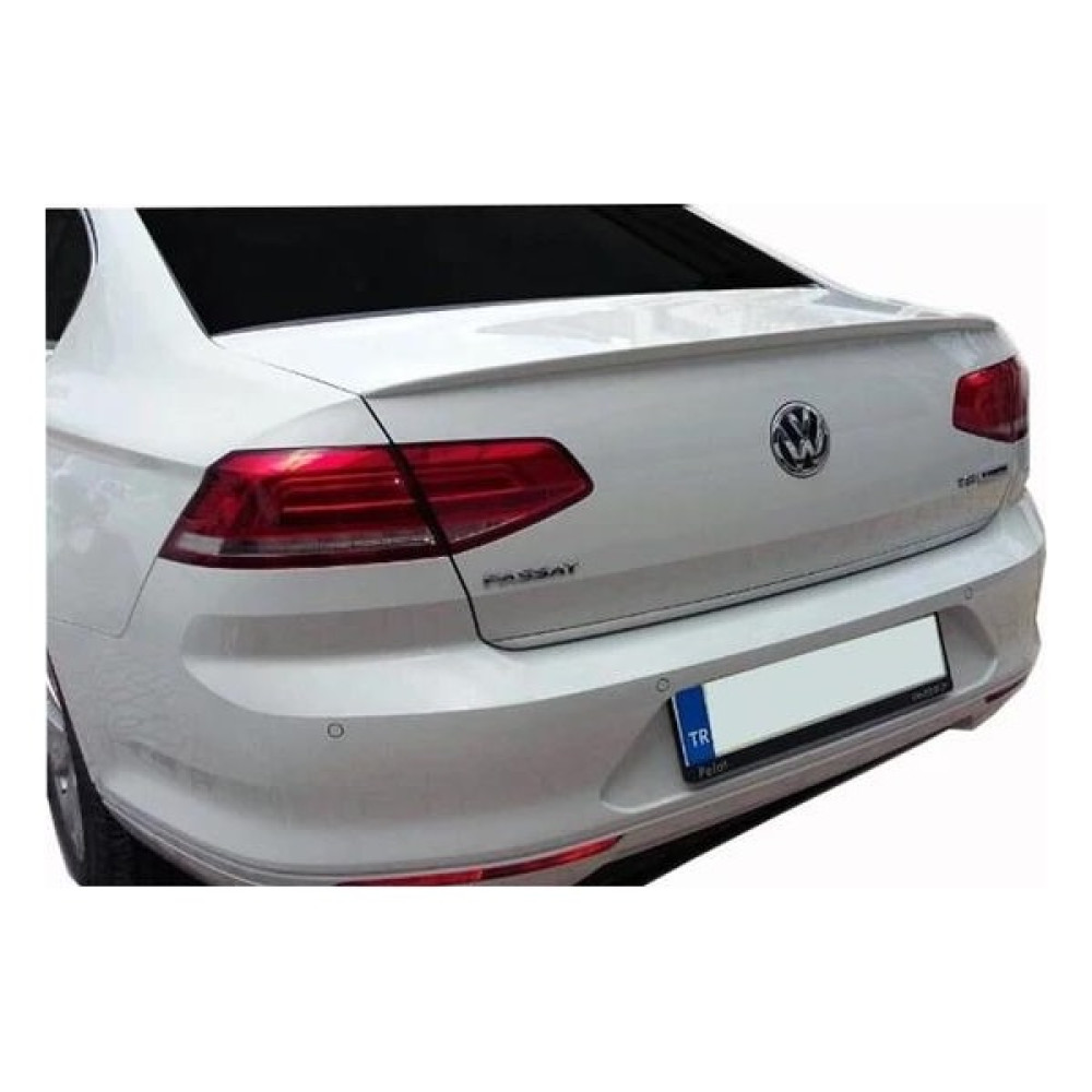 Fiber Volkswagen Passat B8 Beyaz Spoyler (Sry) Tuning - Modifiye Fiyatı