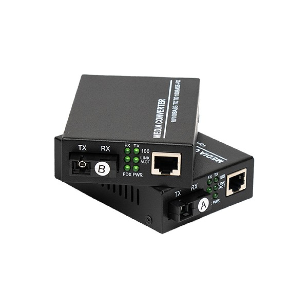 Fiberden Media Converter 1 Çift Set (100MBPS) Network Aksesuarları Fiyatı
