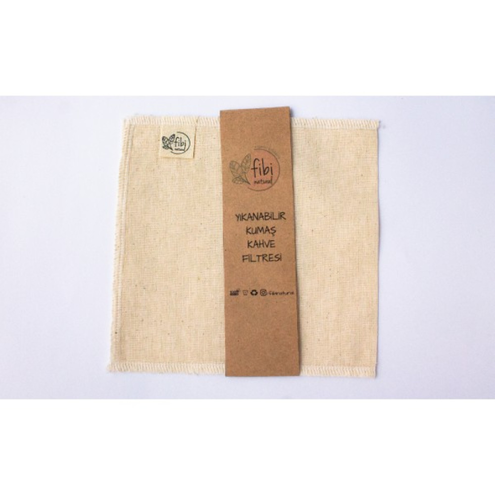 Fibi Natural Cheemx Yıkanabilir Kumaş Kahve Filtresi Kahve Makineleri Fiyatı