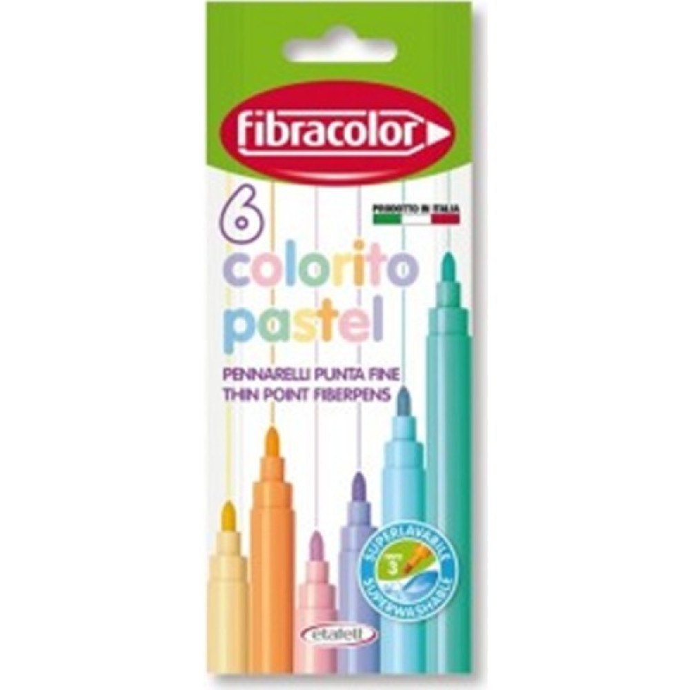 Fibracolor Colorito Keçeli Kalem Pastel 6'lı Keçe Uçlu Kalem Fiyatı