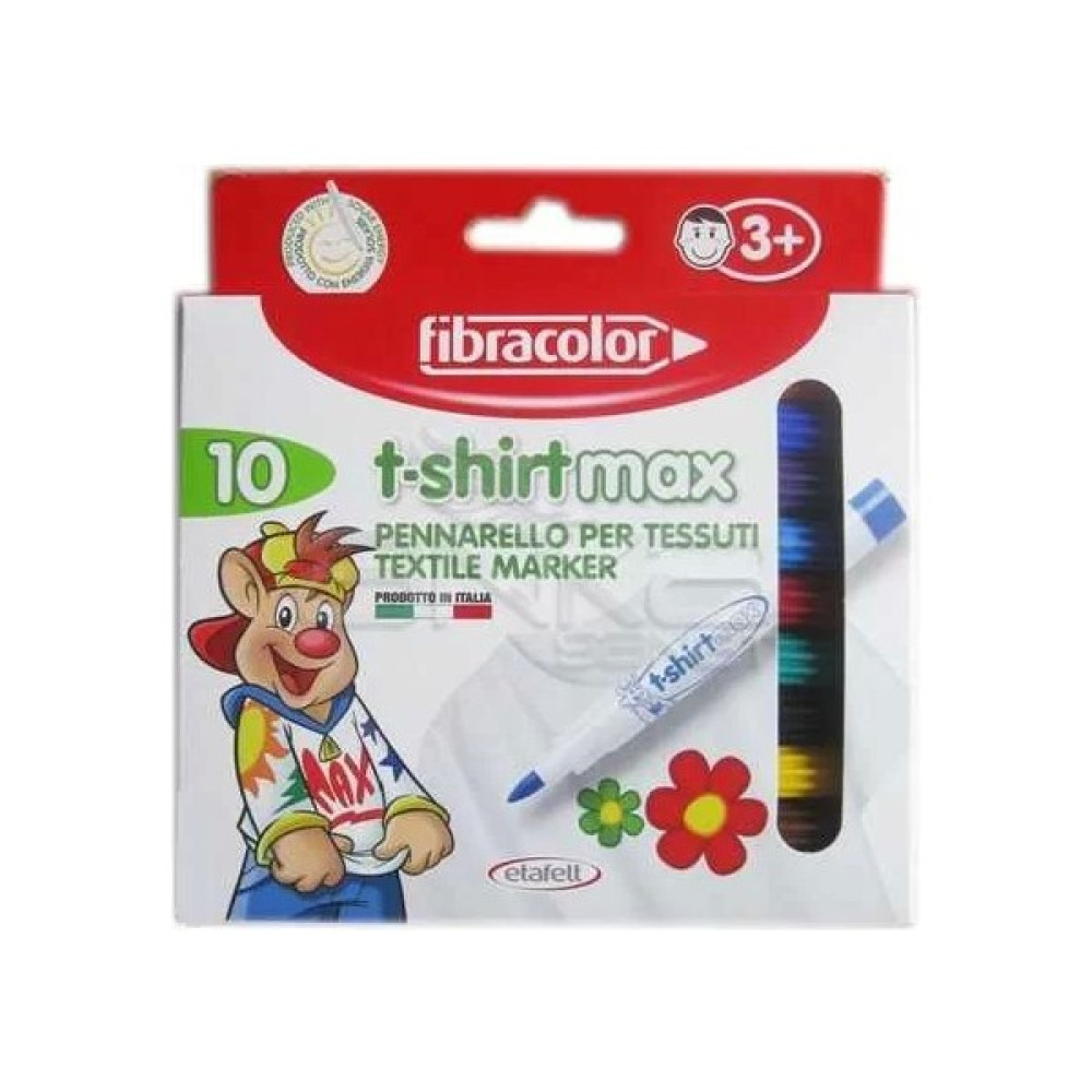Fibracolor T-Shirtmax Tekstil Kalemi Set 10LU Oto Boyaları Fiyatı