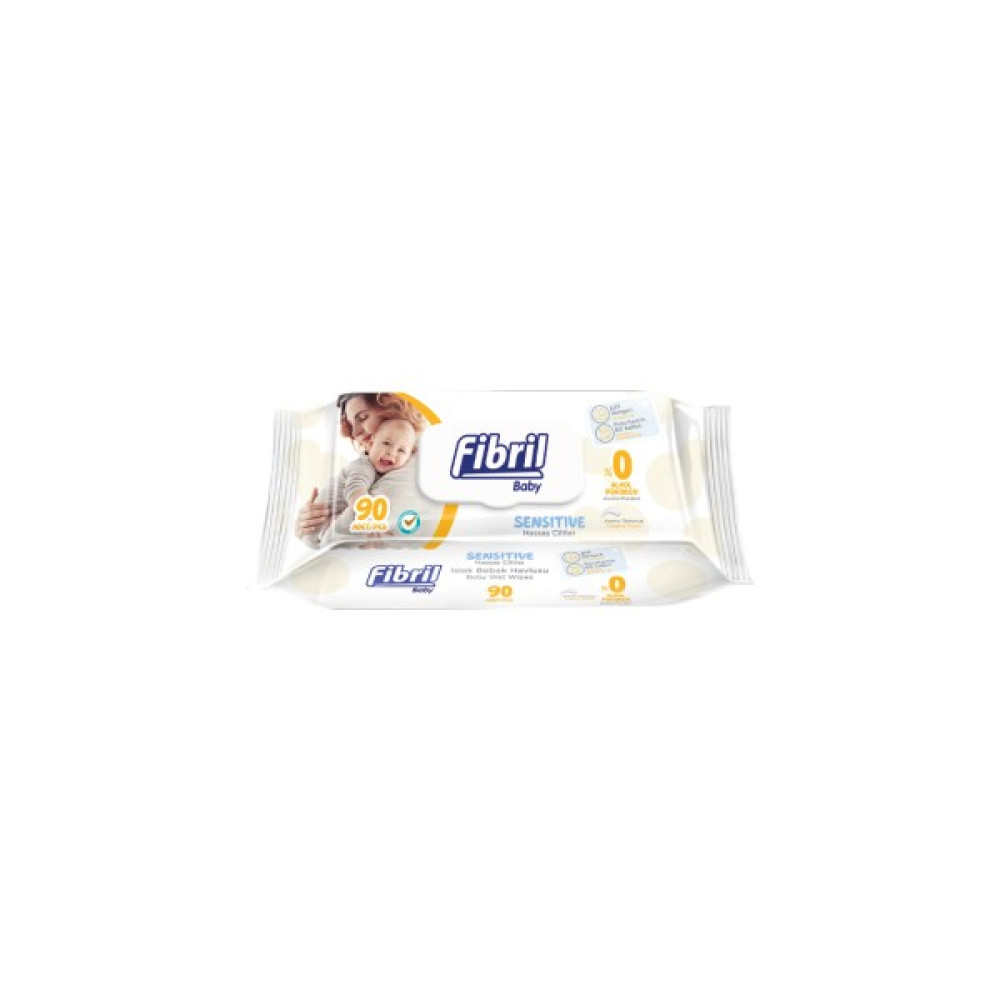 Fibril Baby Sensitive Islak Mendil 12X90 Lı Paket 1080 Yaprak Bebek Bakım Fiyatı