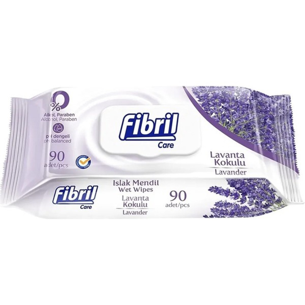 Fibril Care Lavanta Kokulu Islak Mendil 1X90 Lı Paket 90 Yaprak Bebek Bakım Fiyatı