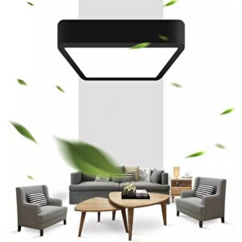 Fico Home Led Plafonyer Mat Siyah Panel Led Avize 6500k Buz Beyazı I Uzun Ömürlü 1.sınıf Led Yüksek I Avize Fiyatı