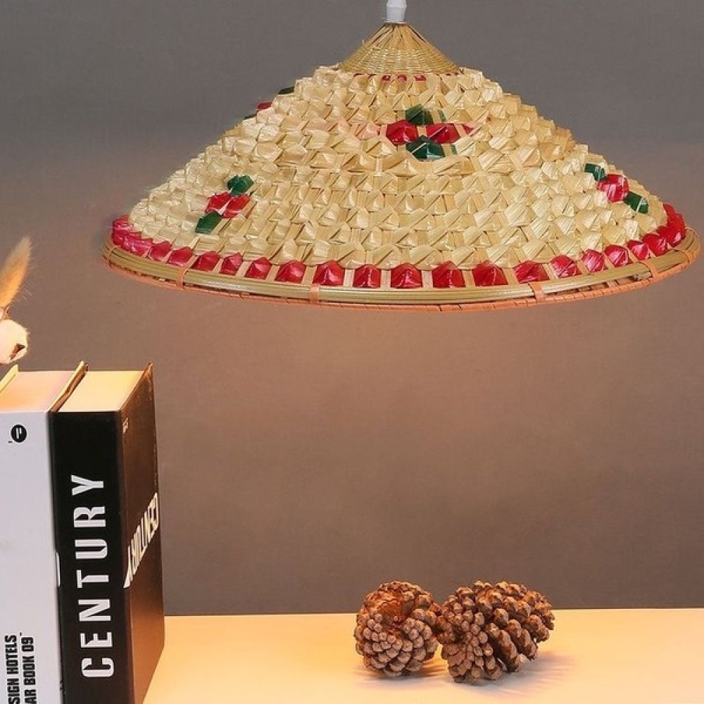 Fico Home Modern Tasarım Meksika Bambu Avize Hasır Sarkıt Avize Avize Fiyatı