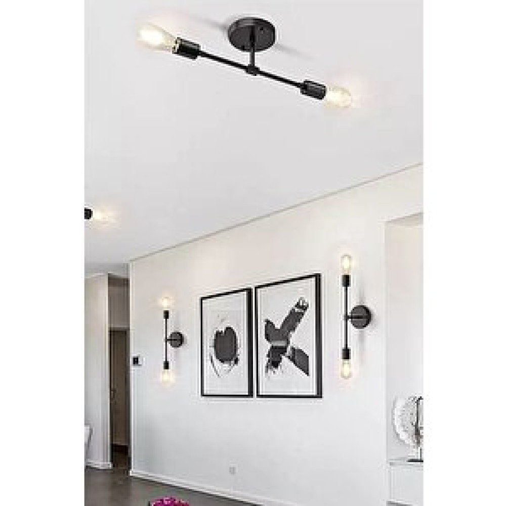 Fico Home Modern Tavana Sıfır Avize Mat Siyah Avize Fiyatı
