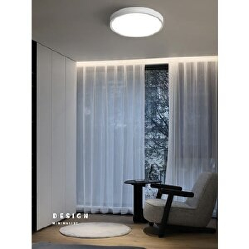 Fico Home Modern Tavana Sıfır Tavan Aplik Panel 6500k Buz Beyazı 24watt 30x30cm Çap Aplikler Fiyatı